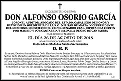 Alfonso Osorio García